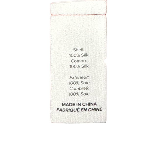 Cinq à Sept Silk Crop Top Small - Picture 5 of 6